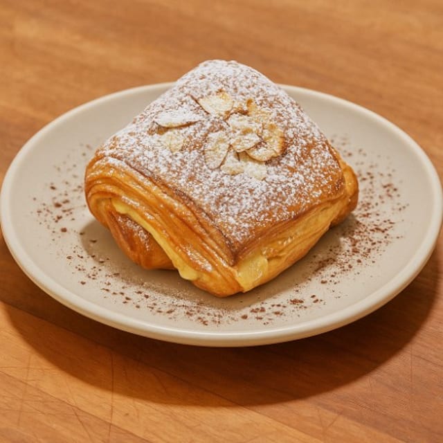 Chocolate Almond Croissant.