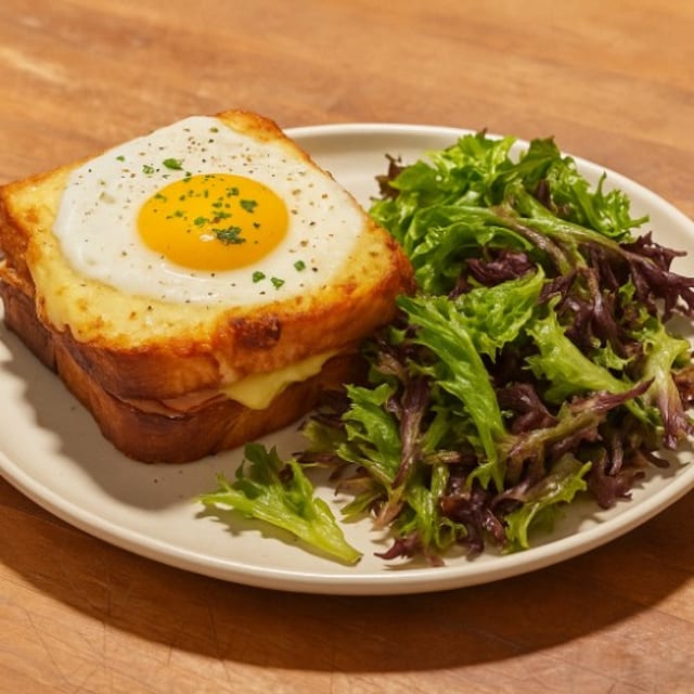 Croque Madame.