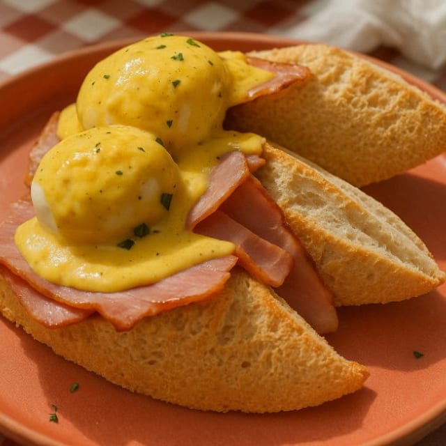 Egg Benedict Ham.